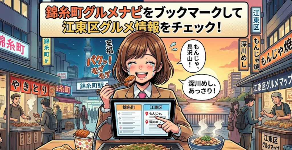 江東区グルメナビ|住吉・菊川・錦糸町の隠れ名店案内